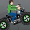 Ben 10 conduce motocicleta harley